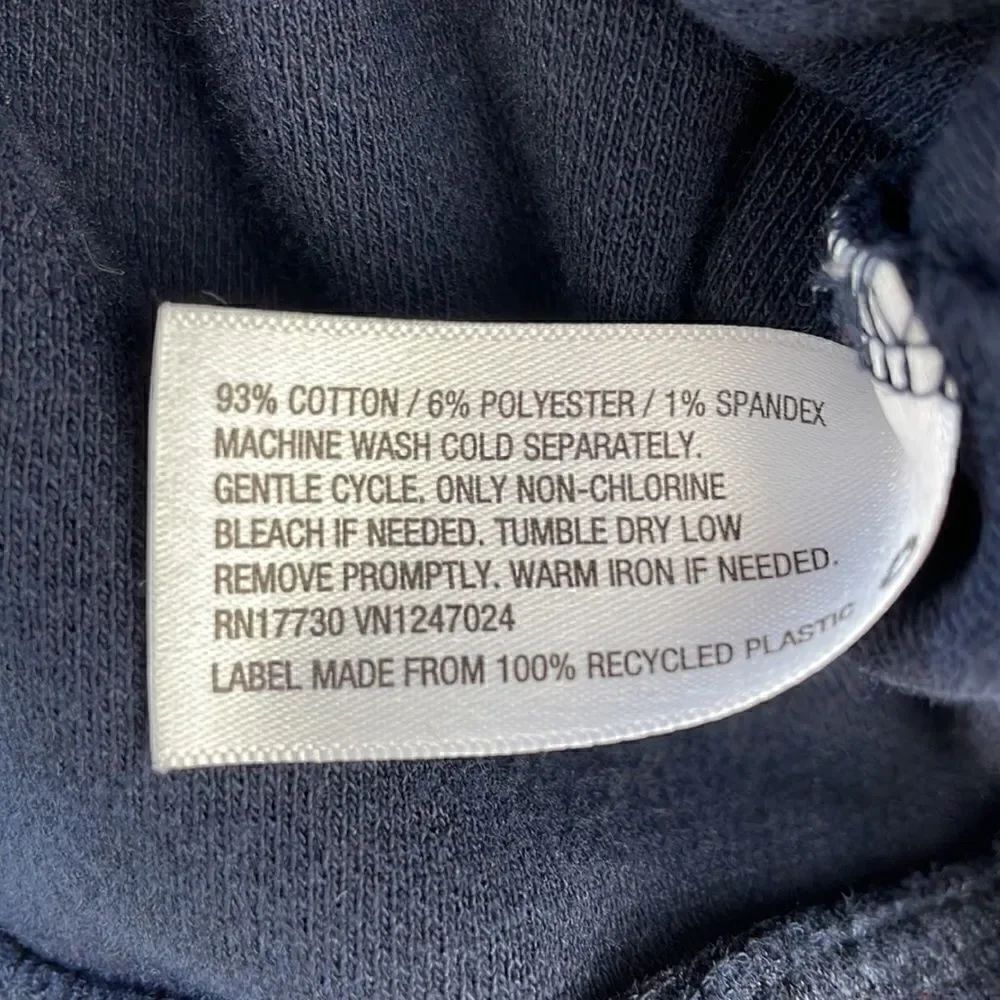 Merona Blue Full Zip Jacket Size S EUC - Picture 6 of 6